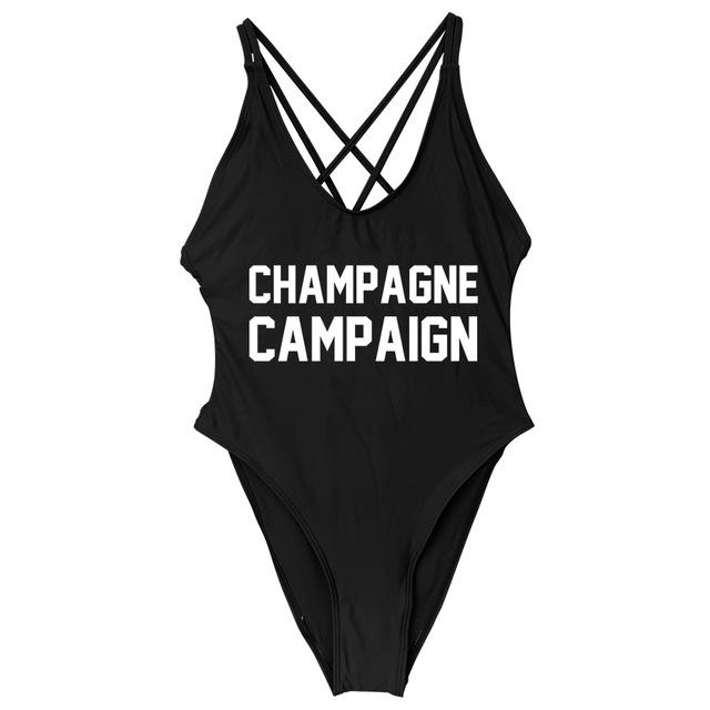 Champagne hot sale campaign swimsuit