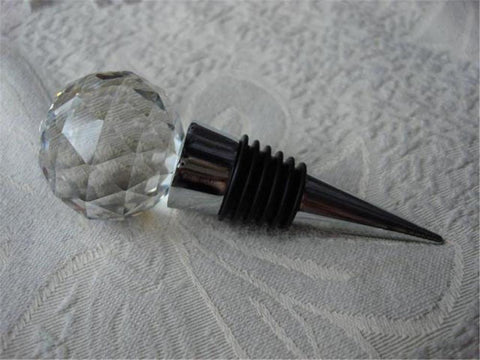 Crystal Ball Bottle Stopper - Wine Is Life Store