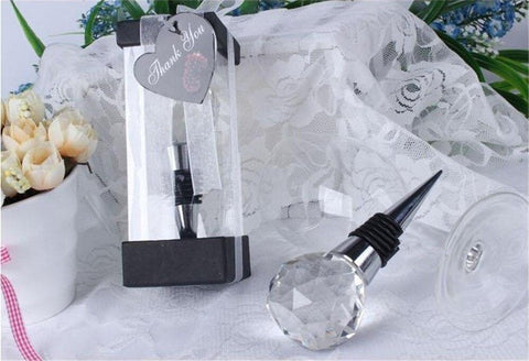 Crystal Ball Bottle Stopper - Wine Is Life Store