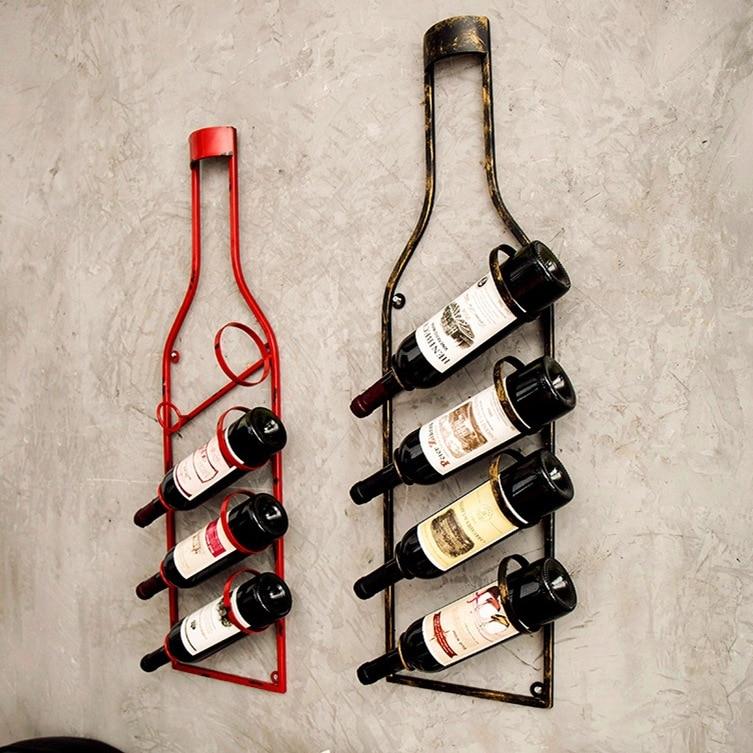 Buy French Vintage Metal Bottle Carrier for 6 Bottles. Wine Bottle