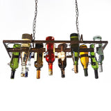 Hanging Wine Bottle Chandelier - Wine Is Life Store