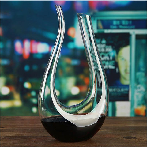 Horn Glass Wine Decanter - Wine Is Life Store