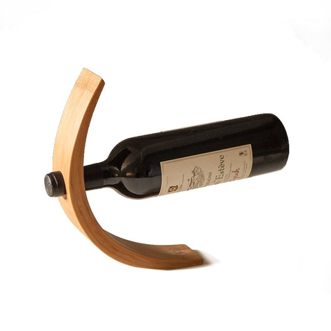 Minimalistic Bamboo Wine Rack - Wine Is Life Store