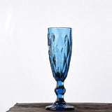 Retro Embossed Wine Glasses (set of 2) - Wine Is Life Store
