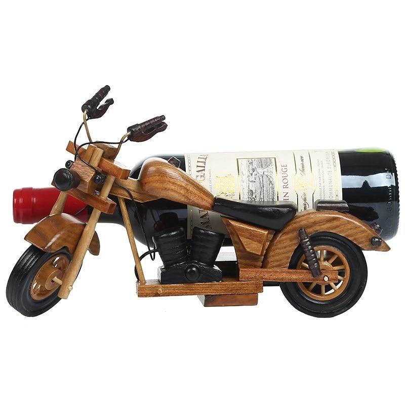 Motorcycle wine bottle holder hot sale