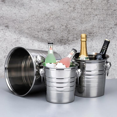 Stainless Steel Champagne Ice Bucket - Wine Is Life Store