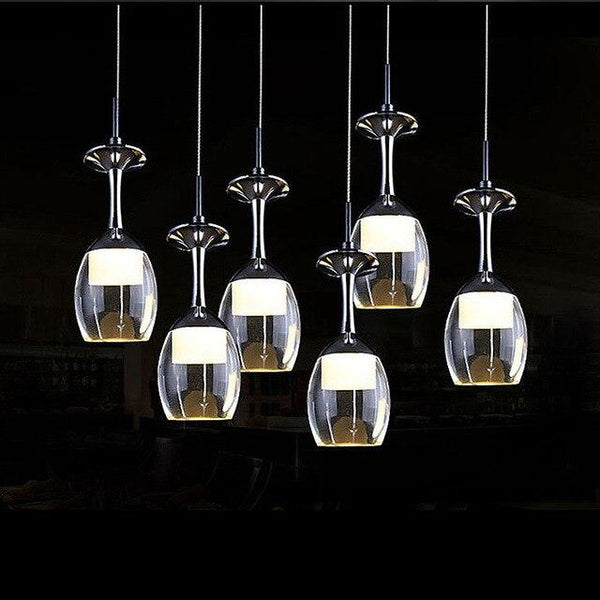 Wine Glass Pendant Lamp - Wine Is Life Store