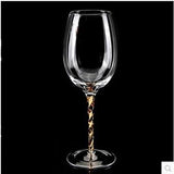 Wine Glass with Twisted Stem - Wine Is Life Store