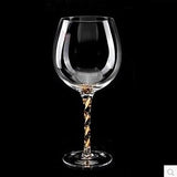 Wine Glass with Twisted Stem - Wine Is Life Store