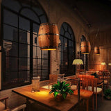 Wooden Wine Barrel Chandelier - Wine Is Life Store