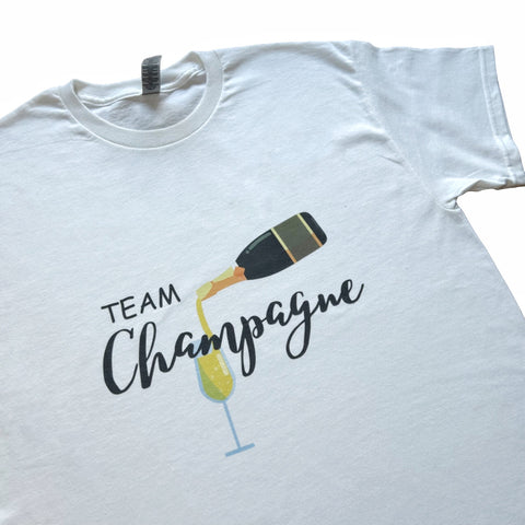 “Team Champagne” T-shirt Unisex