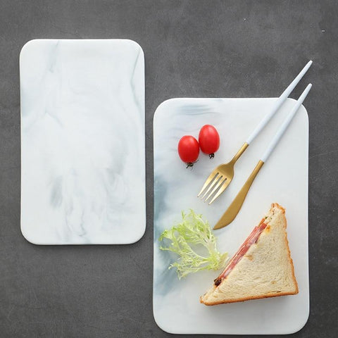 Ceramic Serving Board (Marble) - Wine Is Life Store