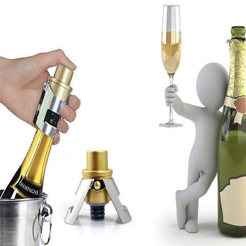 Champagne Bottle Stopper (Vacuum) - Wine Is Life Store
