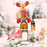 Christmas Bottle Decor - Wine Is Life Store