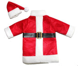 Christmas Wine Bottle Covers (Santa Coat & Hat) - Wine Is Life Store