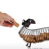 Dachshund Cork Container - Wine Is Life Store