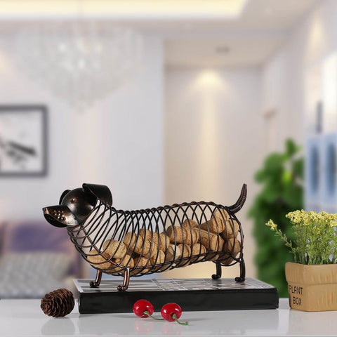 Dachshund Cork Container - Wine Is Life Store
