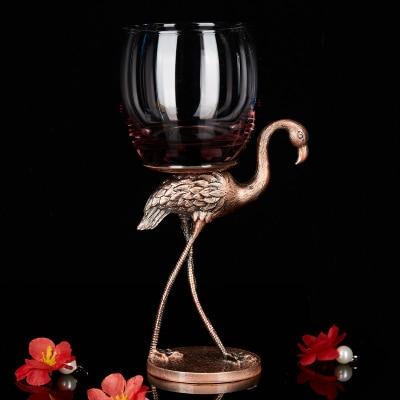 Flamingo Wine Glass - Wine Is Life Store