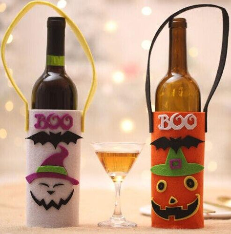 Halloween Wine Bottle Decor - Wine Is Life Store