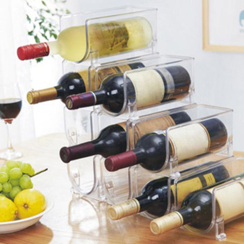 Plastic Wine Bottle Rack - Wine Is Life Store