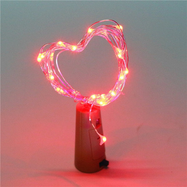Bottle Cork with LED Light String - Wine Is Life Store