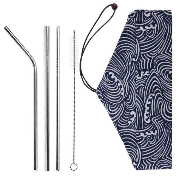 Reusable Metal Drinking Straws - Wine Is Life Store