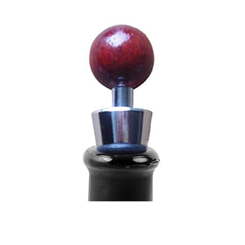 Rosewood Cone Bottle Stopper - Wine Is Life Store