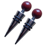 Rosewood Cone Bottle Stopper - Wine Is Life Store