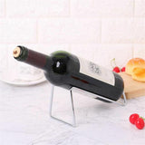 Simple Minimalistic Metal Wine Bottle Holder - Wine Is Life Store