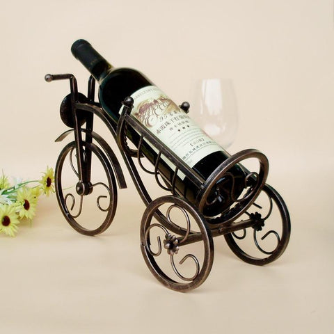 Vintage Tricycle Bottle Holder - Wine Is Life Store