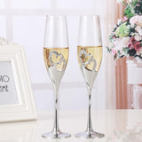 Wedding Champagne Glasses (Flutes) - Wine Is Life Store