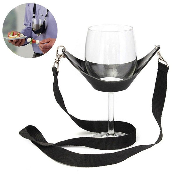 Wine Glass Holder Strap - Wine Is Life Store