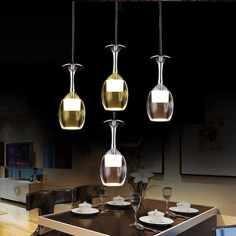 Wine Glass Pendant Lamp - Wine Is Life Store