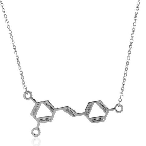 Wine Molecule Necklace - Wine Is Life Store