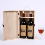 Wooden Wine Bottle Box - Wine Is Life Store